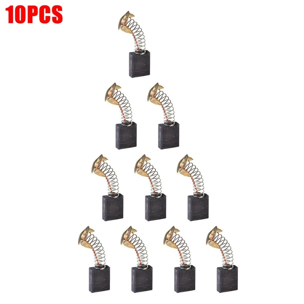 Pack of 10 Carbon Brushes Replacement Kit for Electric Tools