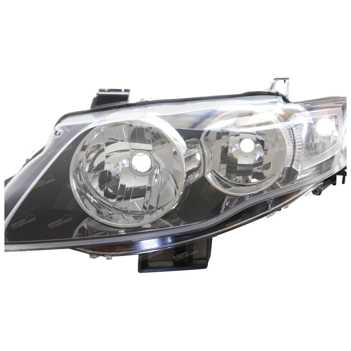 LH Black Headlight for Ford FG Falcon (2008-On) XT G6 G6E LHS