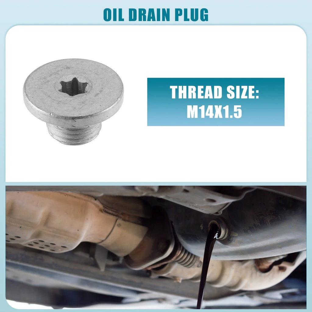 Engine Oil Drain Plug Oil Drain Bolt for Chevrolet Corsa (1993–2009)