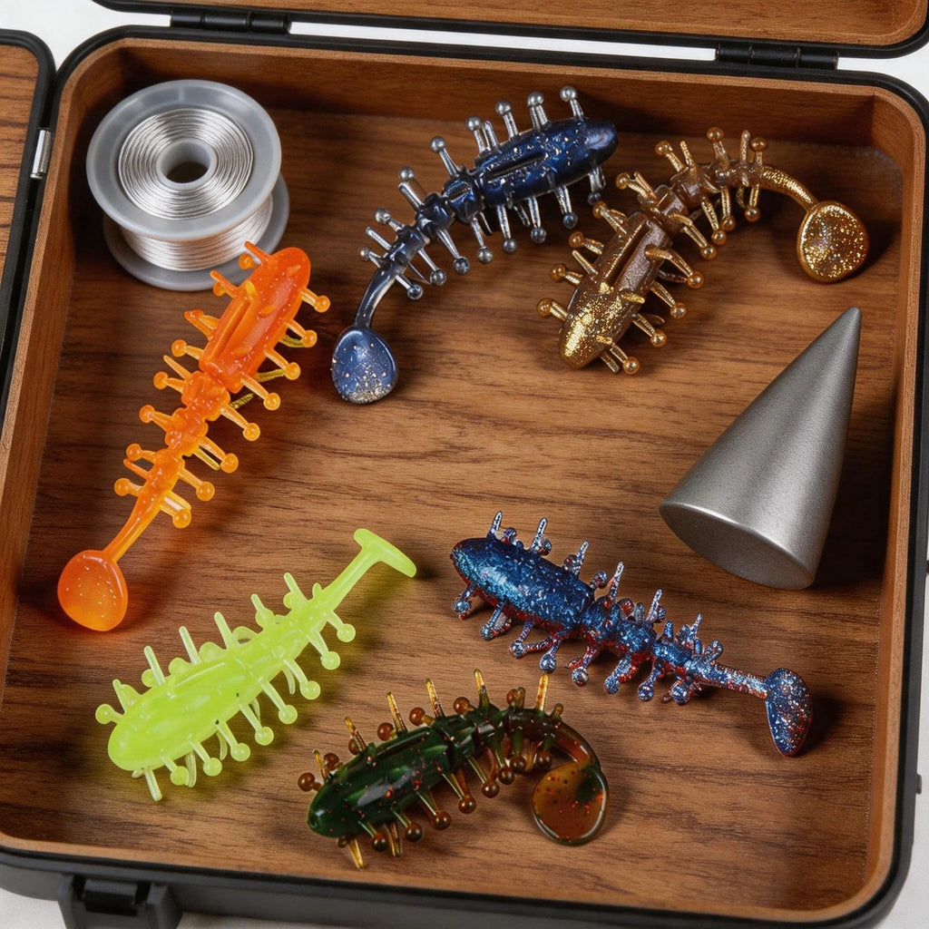 Paddle Tail Soft Lure for Freshwater Fishing (1#-6#)
