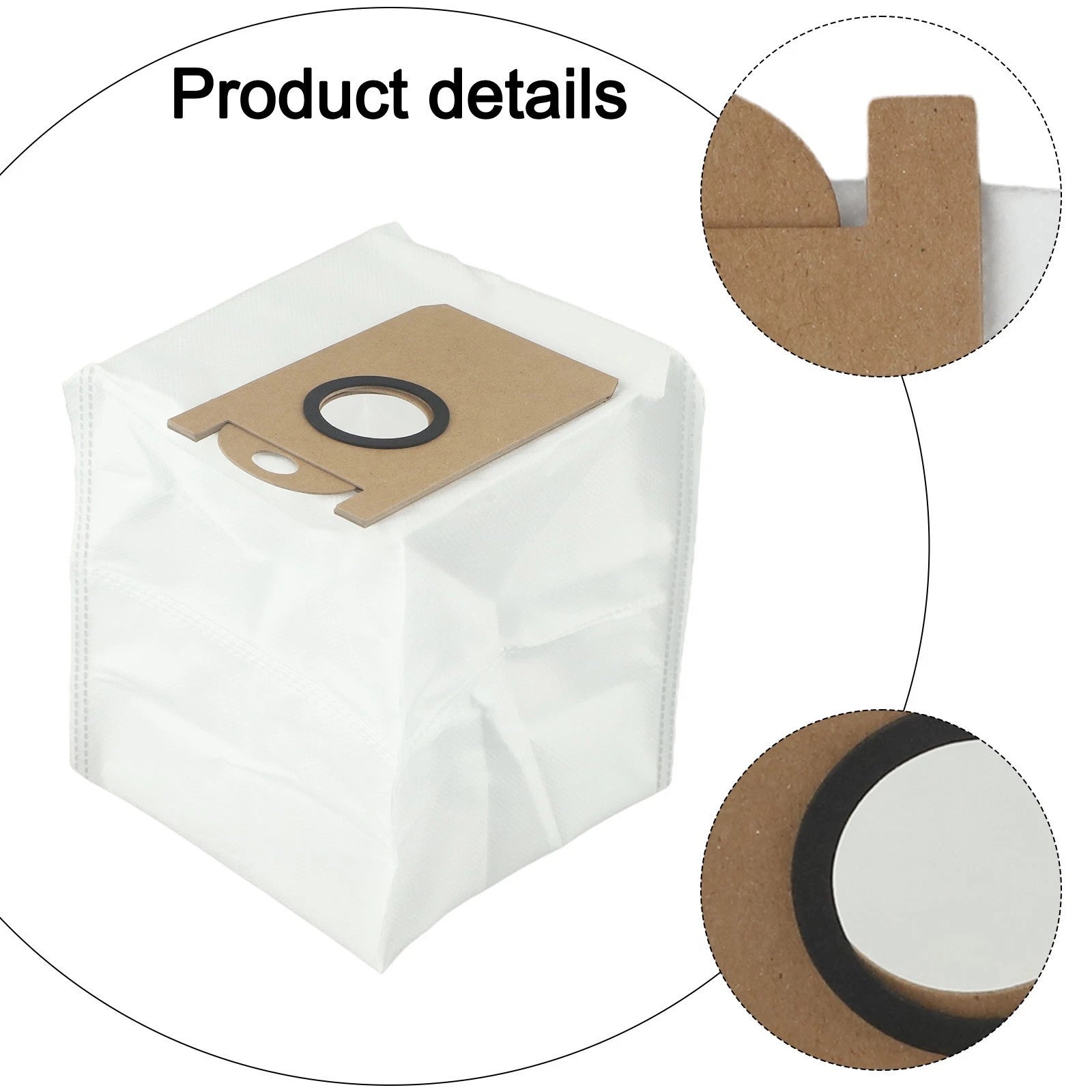 5 Pack Replacement Bags for Kogan G80 Robot Mop