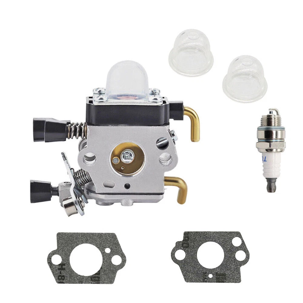 Carburetor Spark Plug Primer Bulb Gasket for STIHL FS38 FS45 FS46 FS55 KM55 (2000–2023)