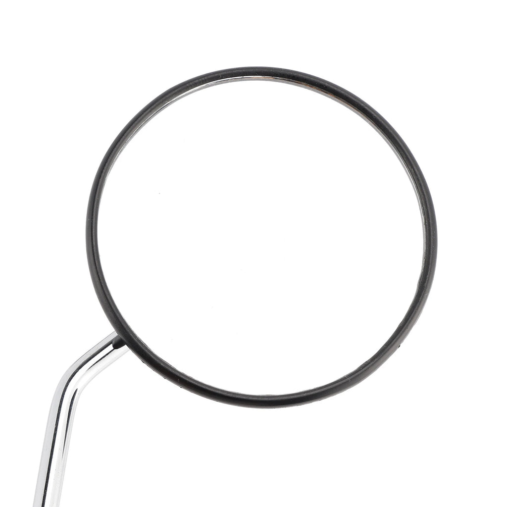 Round Black Chrome Arm Mirror 8mm for Honda NA/NC/NN/NQ/NX/PA/SE/TG50 C70