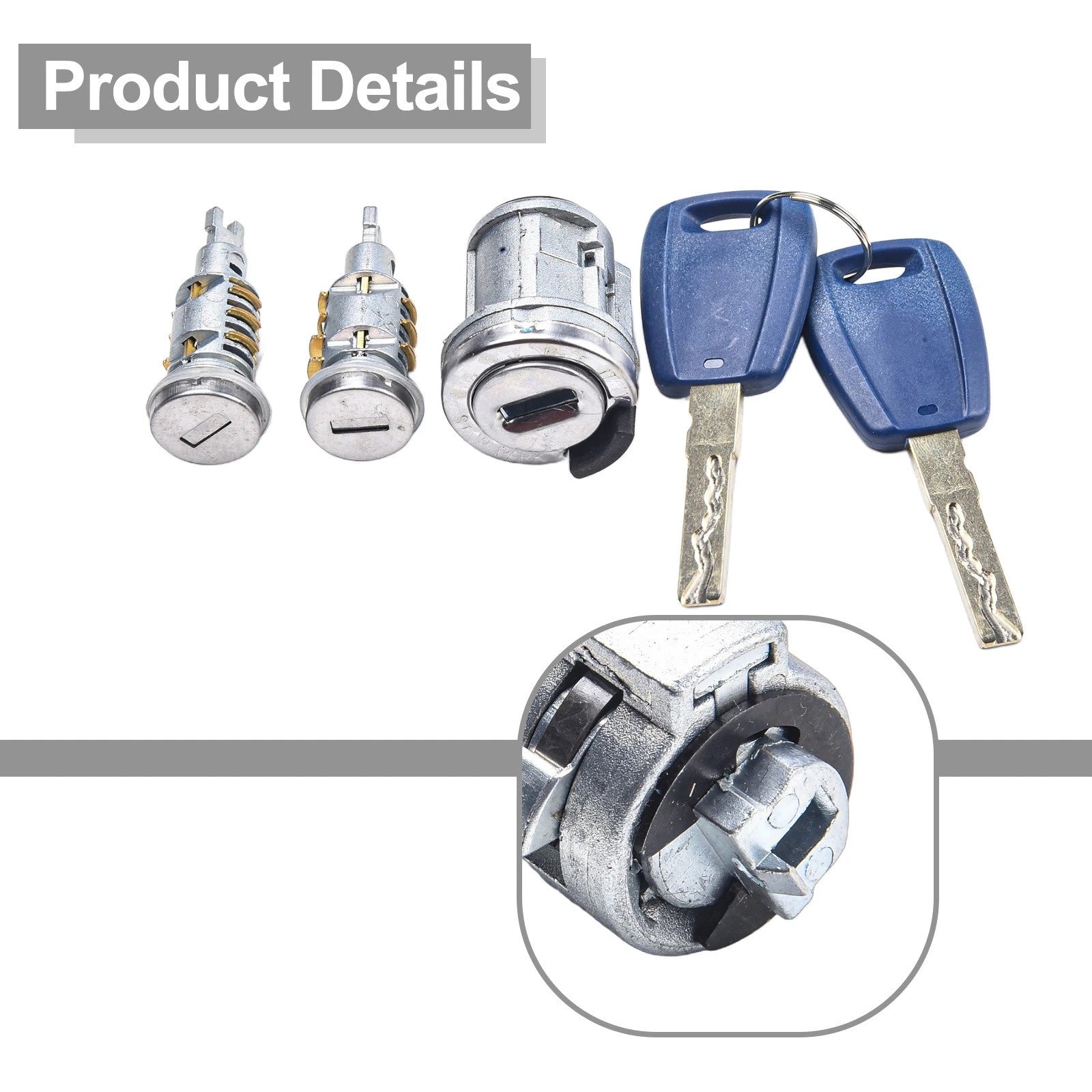 Ignition Lock Set for Fiat Vauxhall
