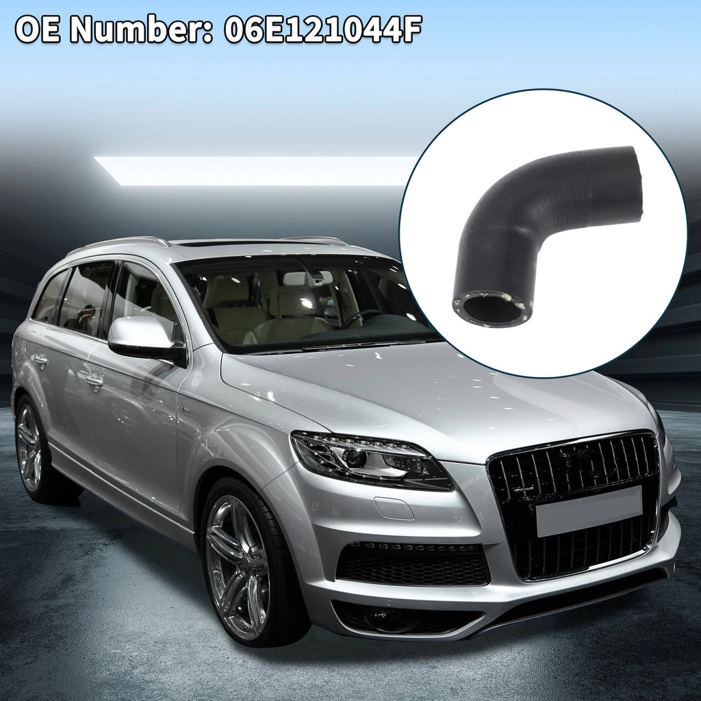 Radiator Hose Coolant Pipe Replacement for Audi Q7 (2011–2015) Rubber Black