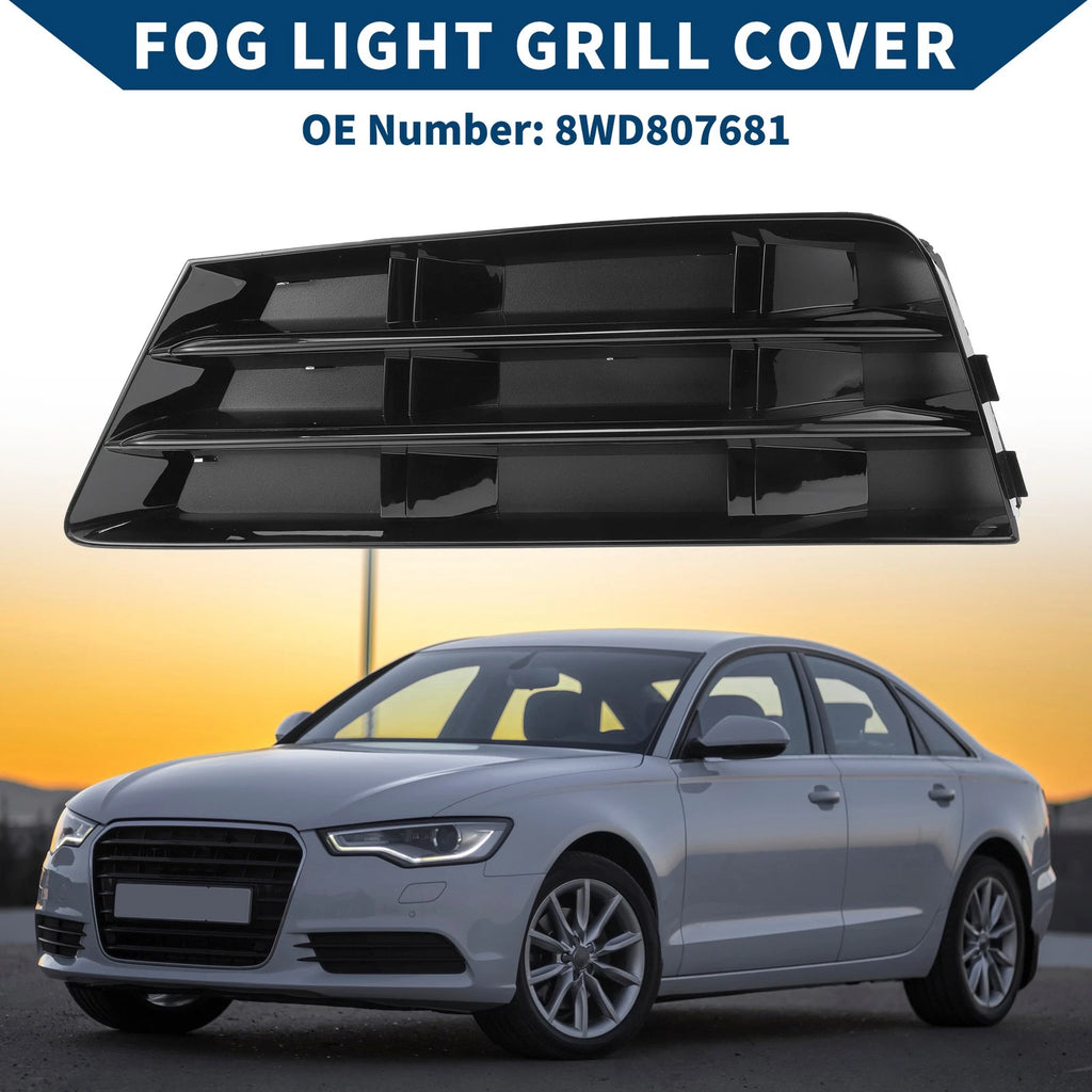 Front Left Fog Light Grill Replacement for Audi A4 B9 (2016–2018)