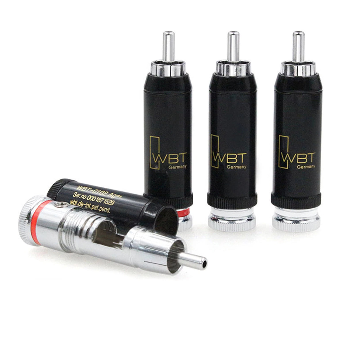 WBT-0102 RCA Plug Connector for Audio Interconnect Terminal Socket