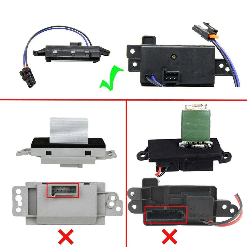 Blower Motor Resistor for GMC (2003–2006) 4P1516