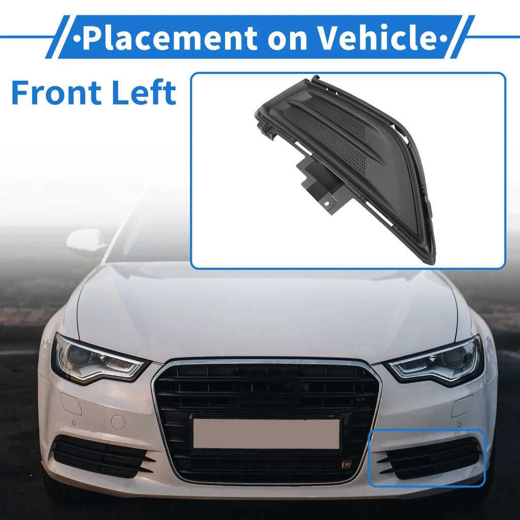 Front Left Fog Light Grille Replacement for Ford Fusion (2013–2016)