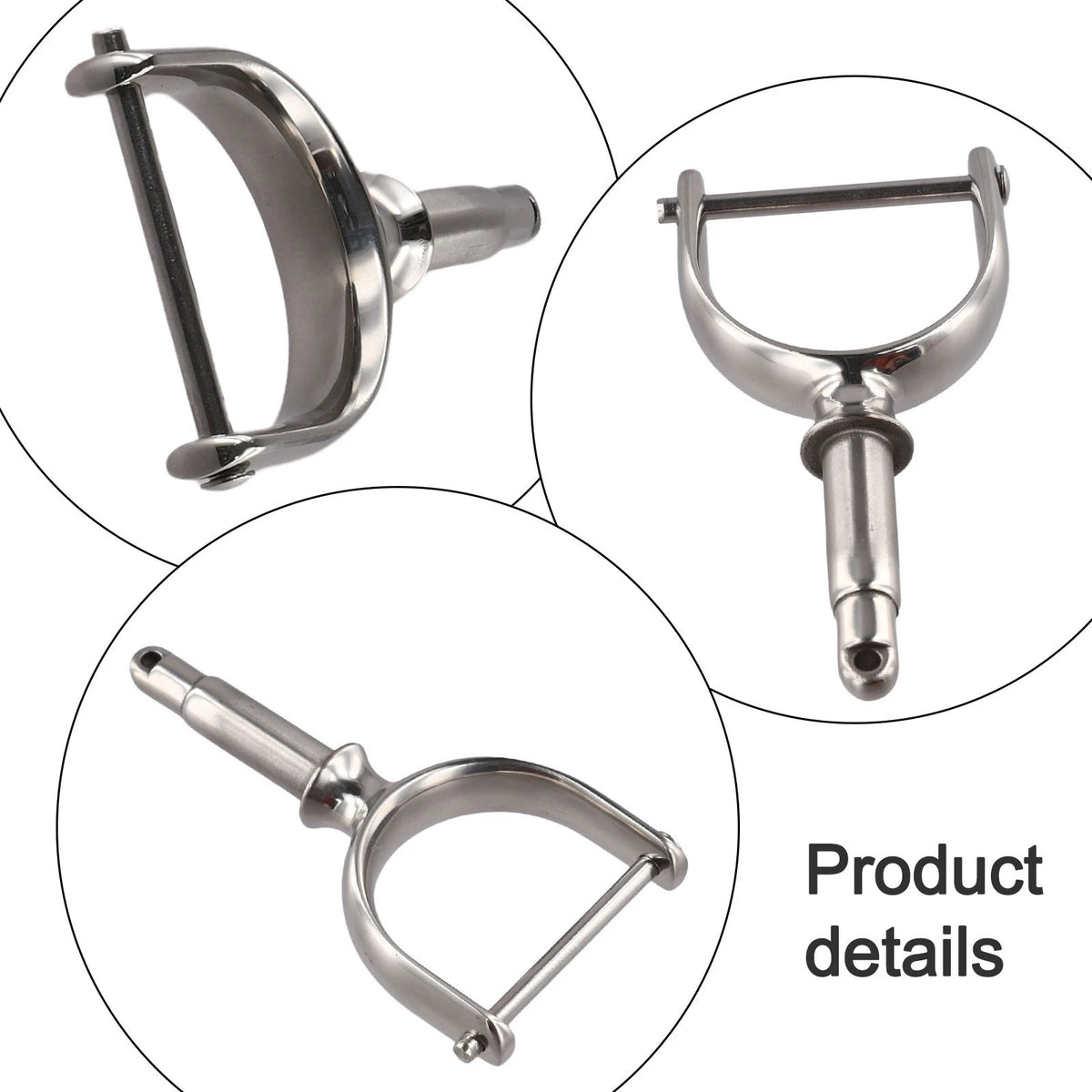 Boat Paddle Holders for Small Oars (316 Stainless Steel)