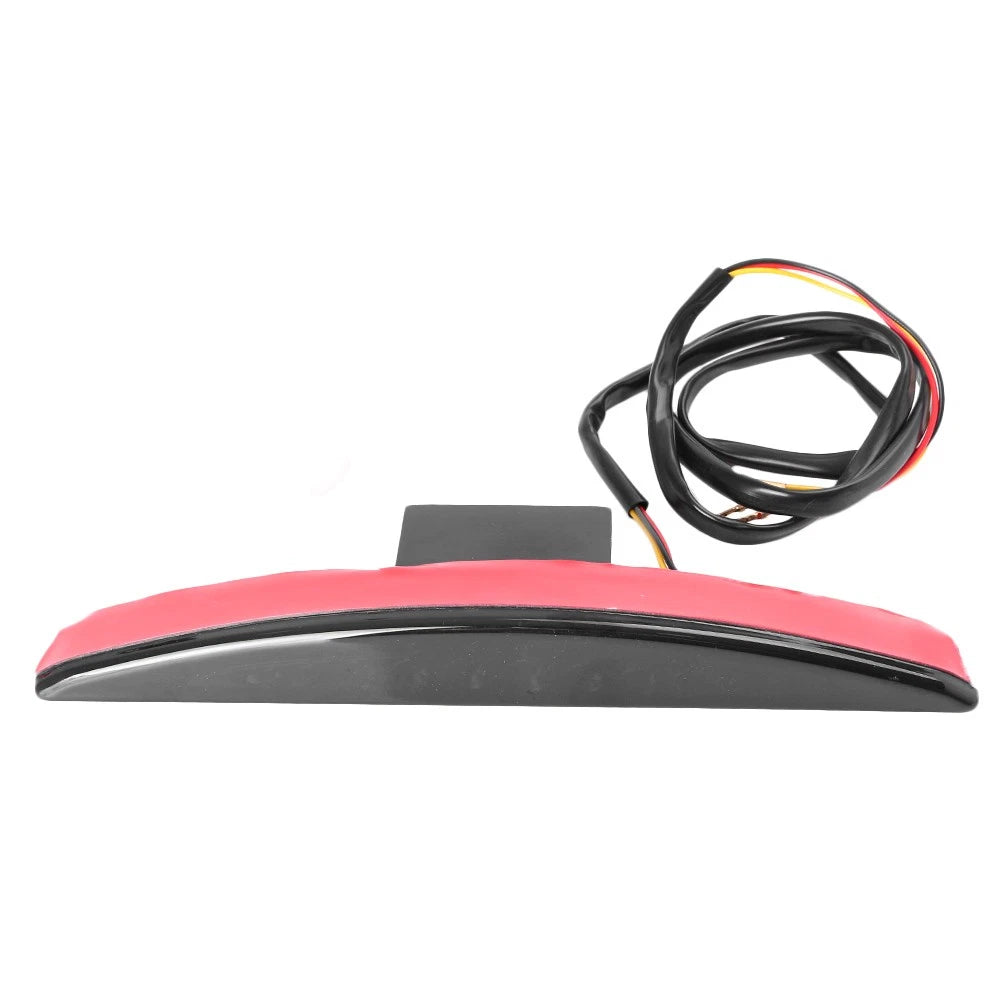 Black LED Rear Fender Tip Brake Tail Light Lamp for Harley Dyna Fat Bob (2010)