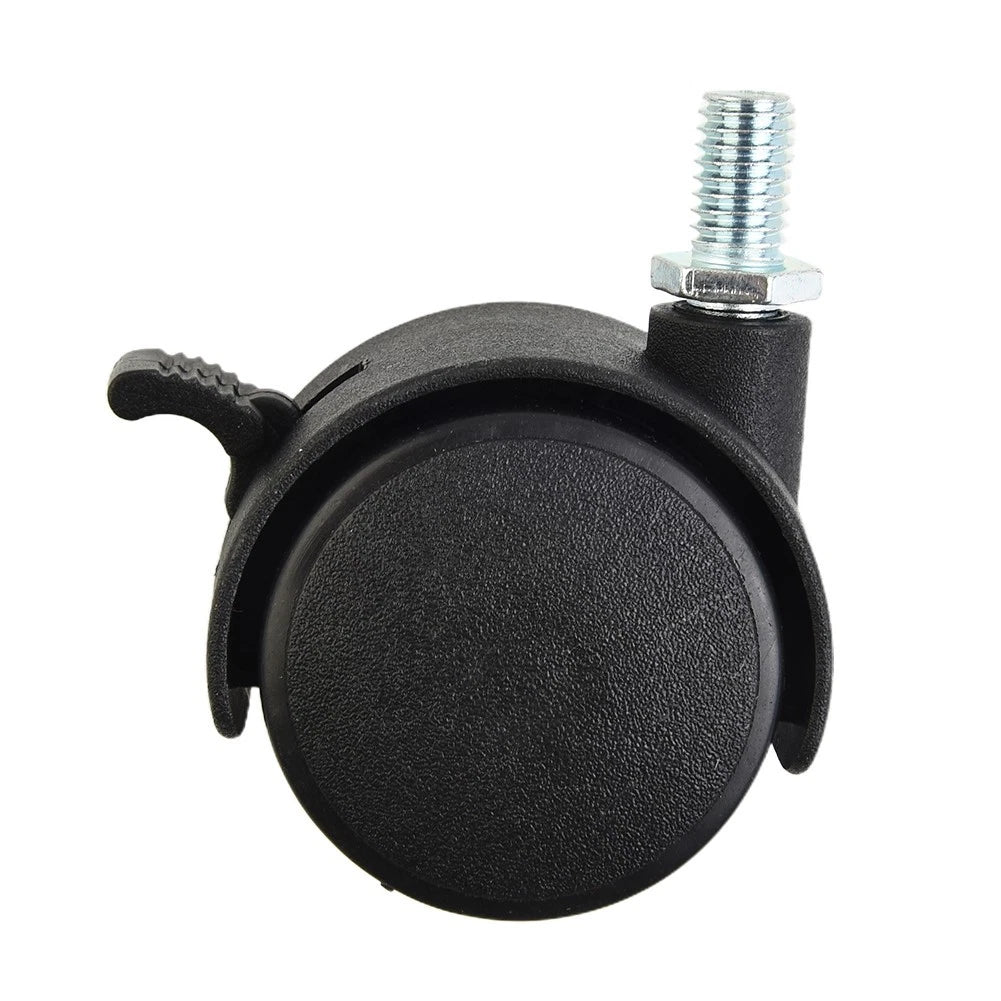 Threaded Rod M8 Swivel Wheels for Computer (7/16 7/8 Inch Axle Bearing)