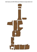 EVA Teak Deck Flooring Cockpit Pad for Searay 210 SPX SPXE (2016)