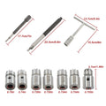 10pcs Diesel Injector Seat Cleaner Tool Set for Auto