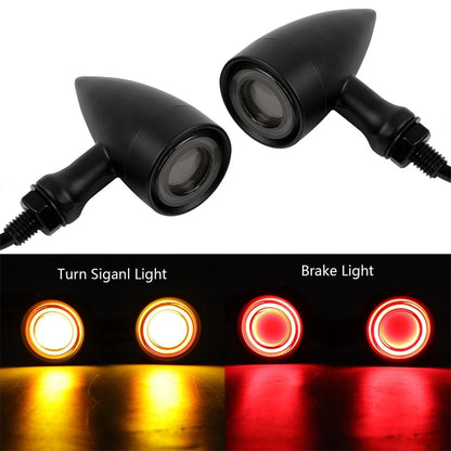 2Pcs LED Turn Signal Blinker Running Light for Motorcycle