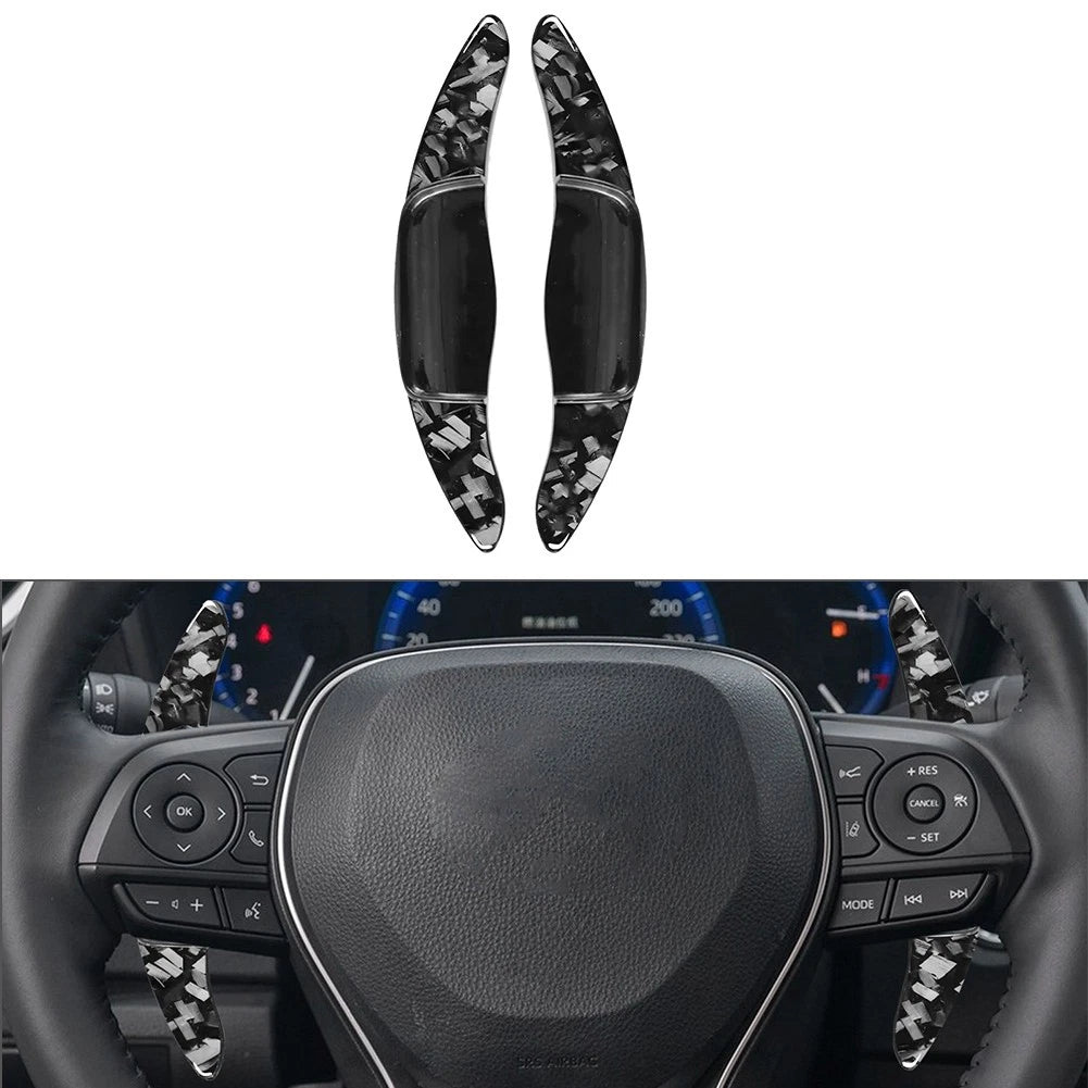 Steering Wheel Shift Paddle Extensions for Toyota Camry Corolla Avalon RAV4 (2012–2023)