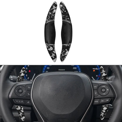 Steering Wheel Shift Paddle Extensions for Toyota Camry Corolla Avalon RAV4 (2012–2023)