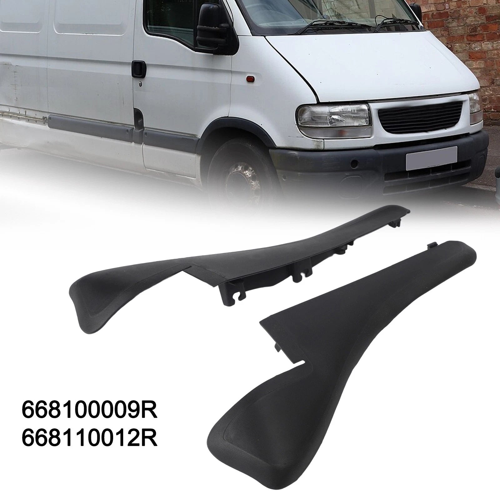 Windshield Grille Side Strip for Vauxhall Movano (MASTER MK3)