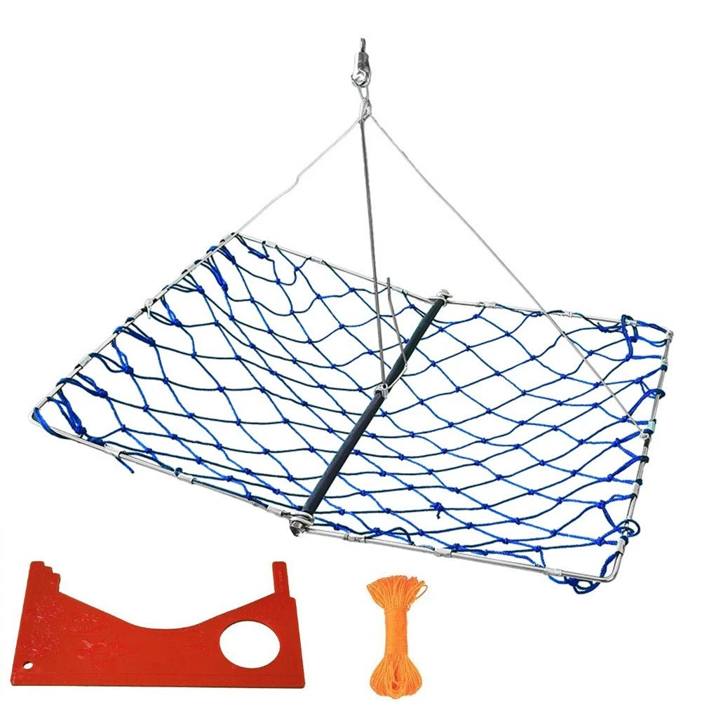 Crab Trap Catch Tool with Crab Gauges - Polyethylene Net