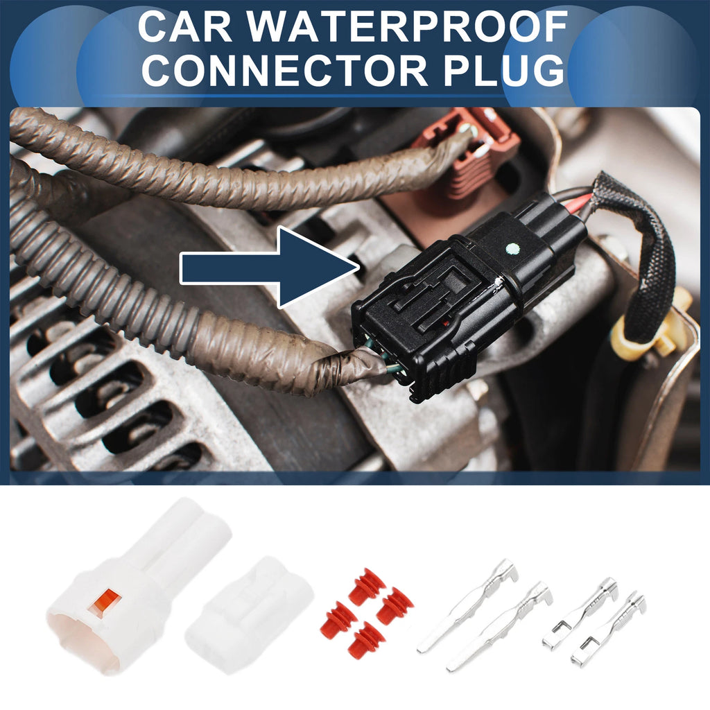 2Pin Waterproof Connector Plug for Honda