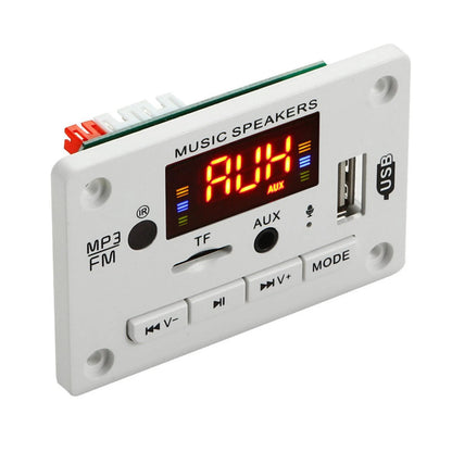 Bluetooth 5.0 Car Audio Decoder Module for Universal Vehicles (12V)