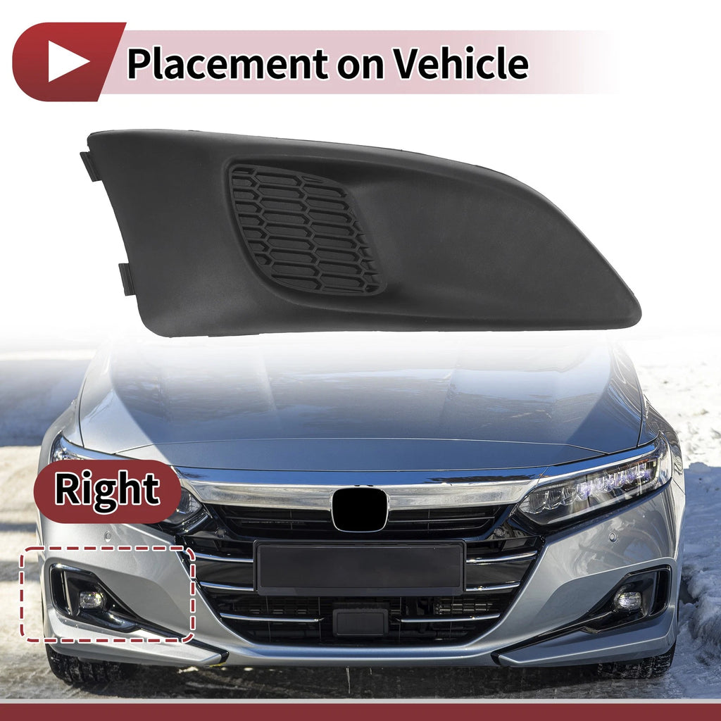 Car Front Right Fog Light Grill Replacement for Chevrolet Sonic (2012–2016)