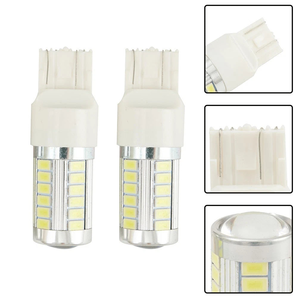 6.6W White Canbus Error Free 7440 T20 W21W LED Reverse Light Bulb