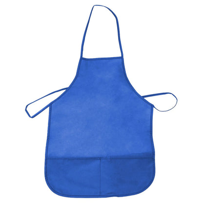 Children's Fabric Apron with Pockets for Kitchen Art Crafts