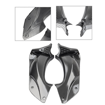 Carbon Fiber Upper Front Dash Cover for Kawasaki Ninja ZX-14R (2006–2011)