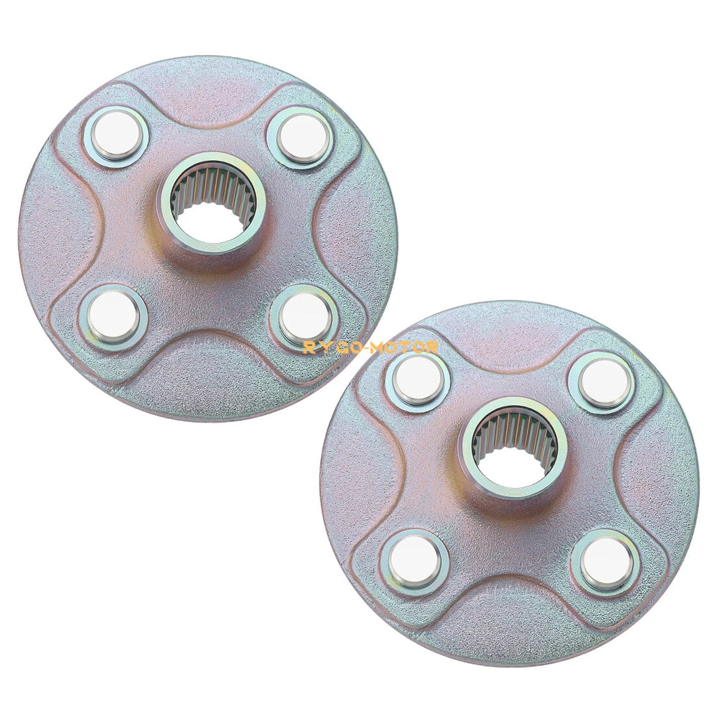 2X Rear Wheel Hubs for Yamaha Breeze 125 YFA1 (1989–2004) Grizzly 125 YFM125 (2004–2013)