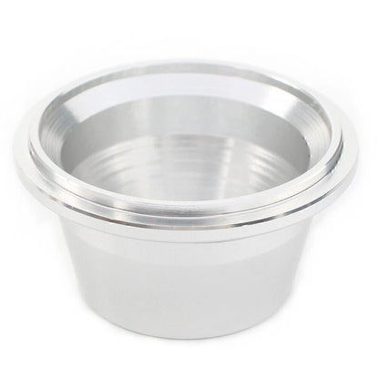 CNC Exhaust Pipe Silver Cover Ring Cap Tip For Yamaha TMAX530 T-MAX 500 2017-18