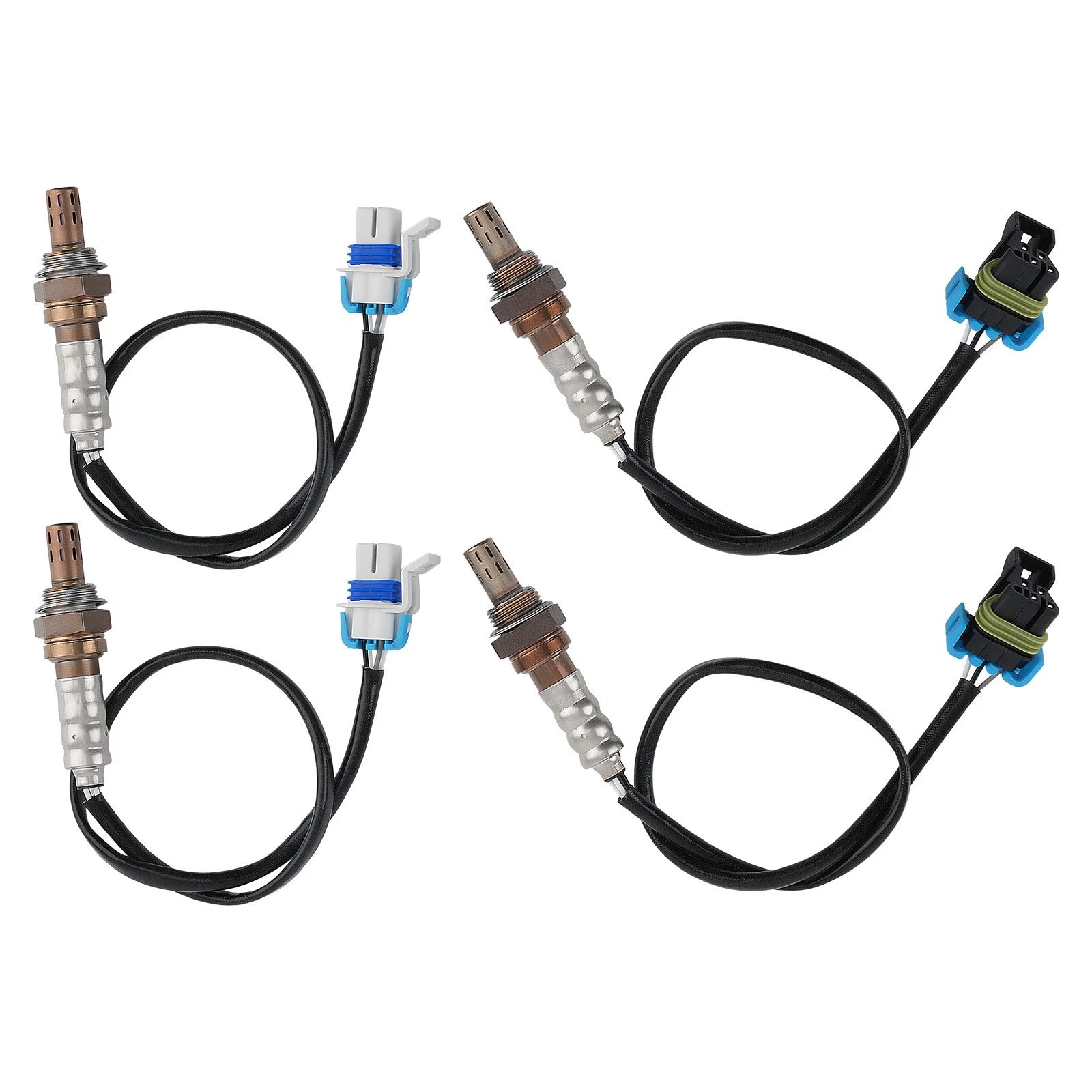 4X Oxygen O2 Sensor for Chevrolet Silverado 3500 V8 6.0L (2003–2006)