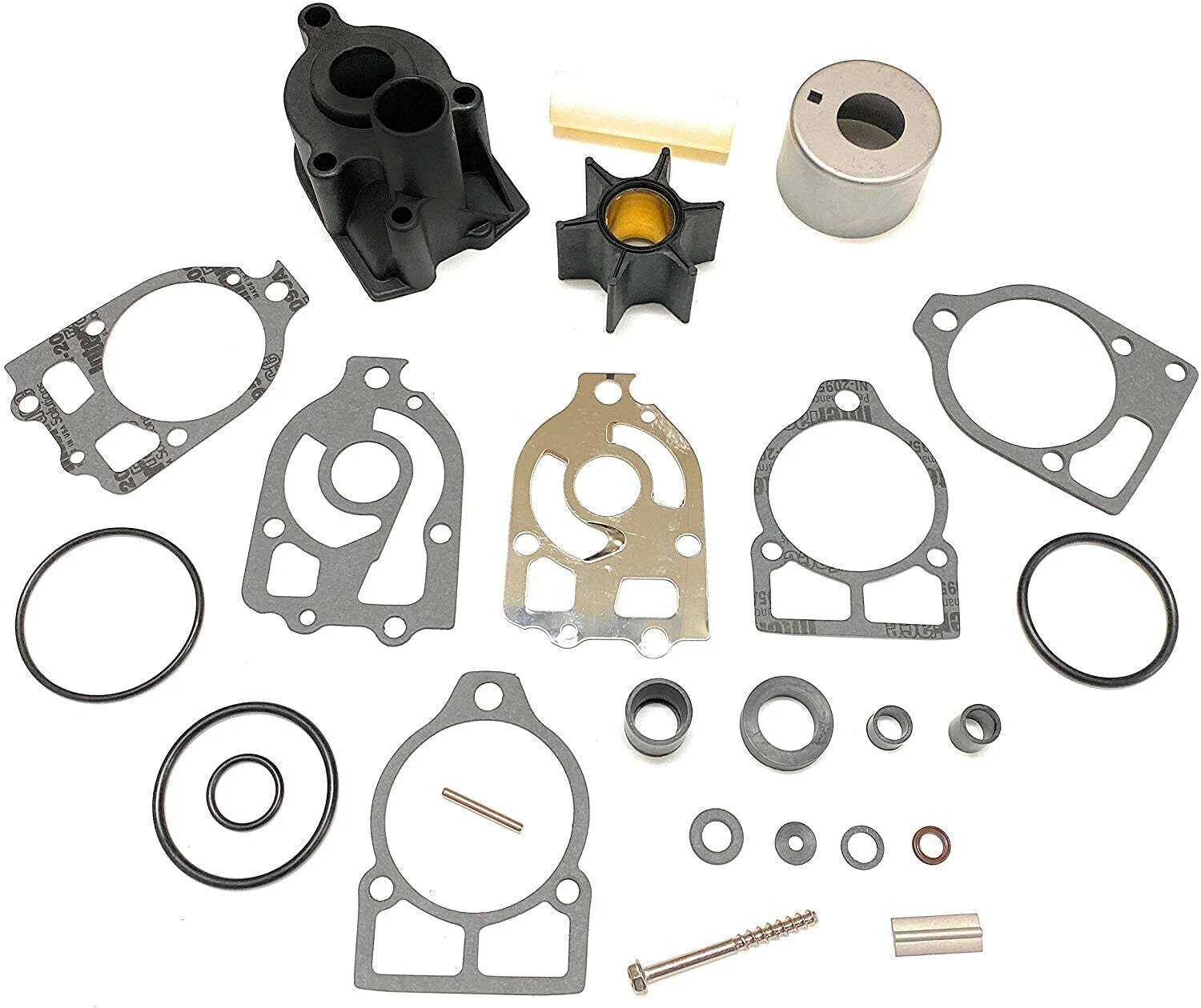 Water Pump Impeller Kit for Mercruiser Alpha One (Replaces 46-96148A8, 46-96148Q8)