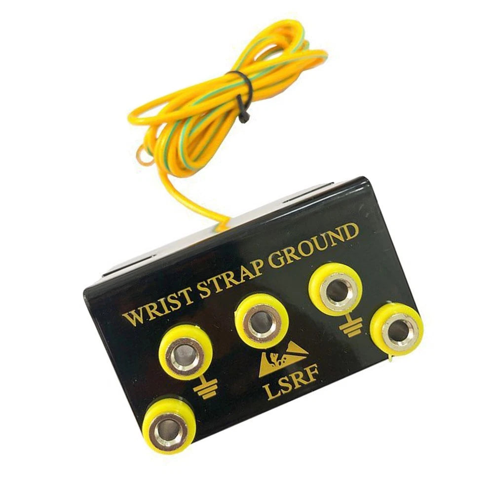 Electrostatic Grounding Base L-Shaped with Multihole Design for Industrial Labs