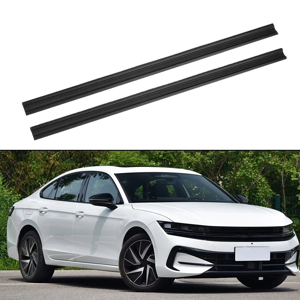 Set of 2 Rubber Windshield Insert Strips for
