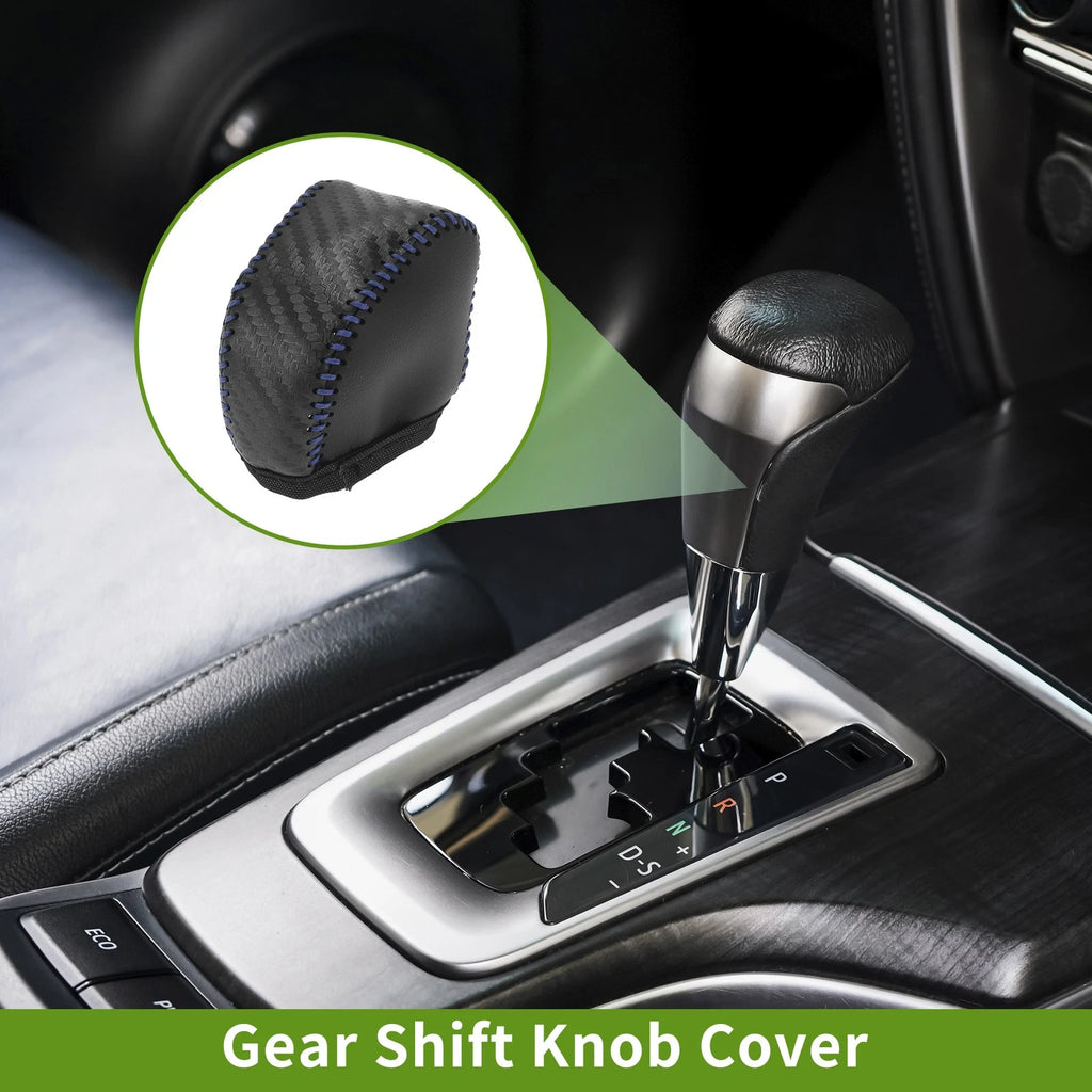 Gear Shift Knob Cover Replacement for Lexus NX250 (2022–2023) Blue Black