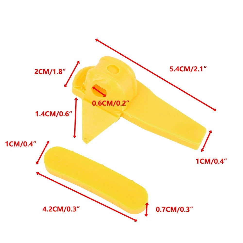 Set of 12 Tire Changer Duck Head Insert Rim Protector Tools for