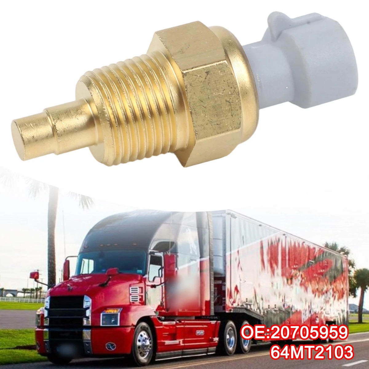 Water Coolant Temperature Sensor for Mack Truck