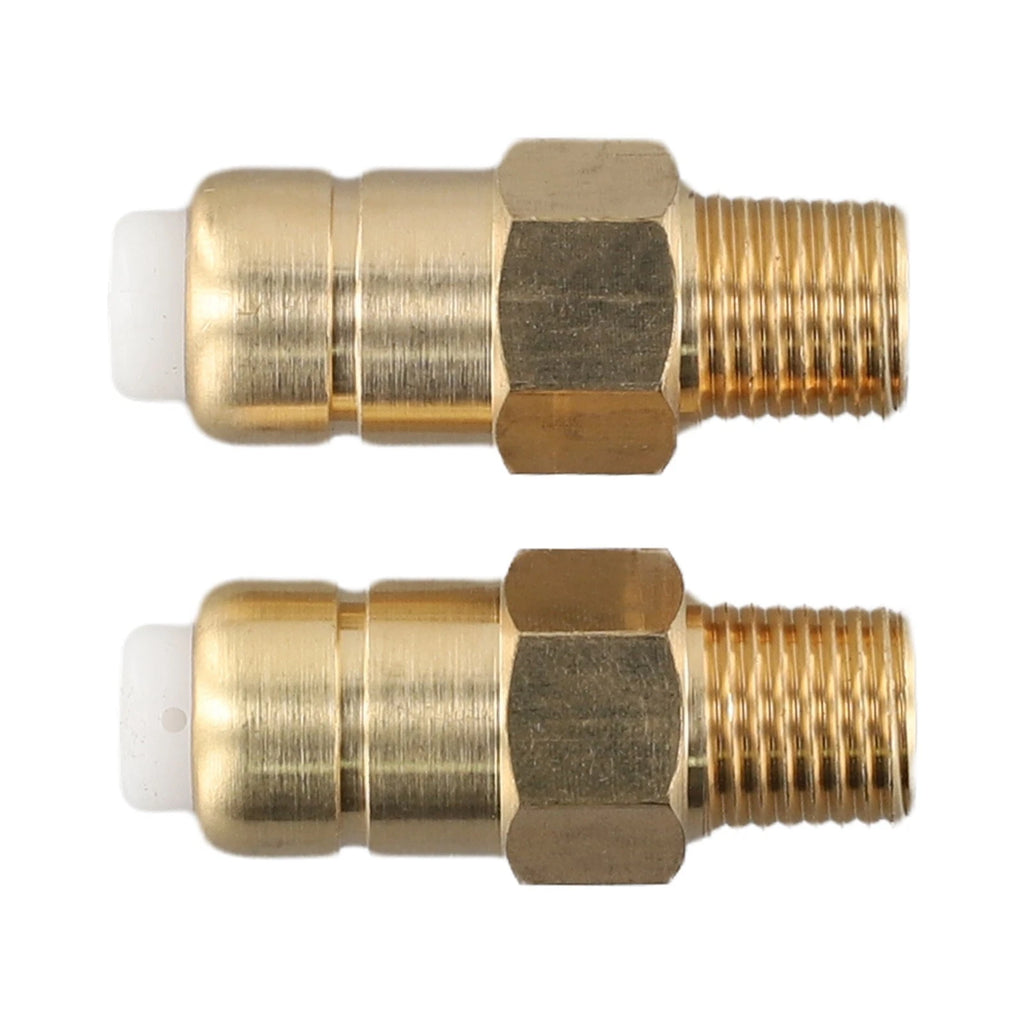 2X Pressure Washer Pump Thermal Release Valve 1/4 Inch NPT Brass