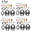 Set of 4 Carburetor Diaphragm Gasket Kit for Zenith 267 (12066, 11895A)