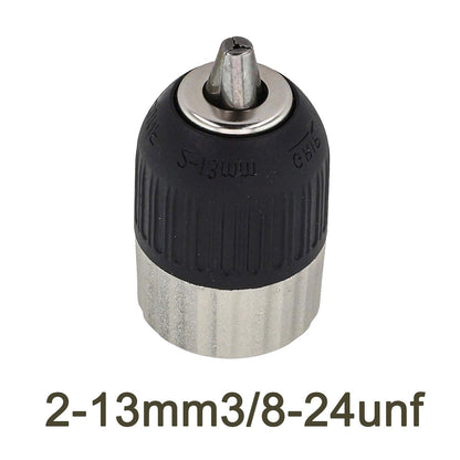 Drill Chuck Adapter 213mm Keyless Self Tightening 3/8 24UNF