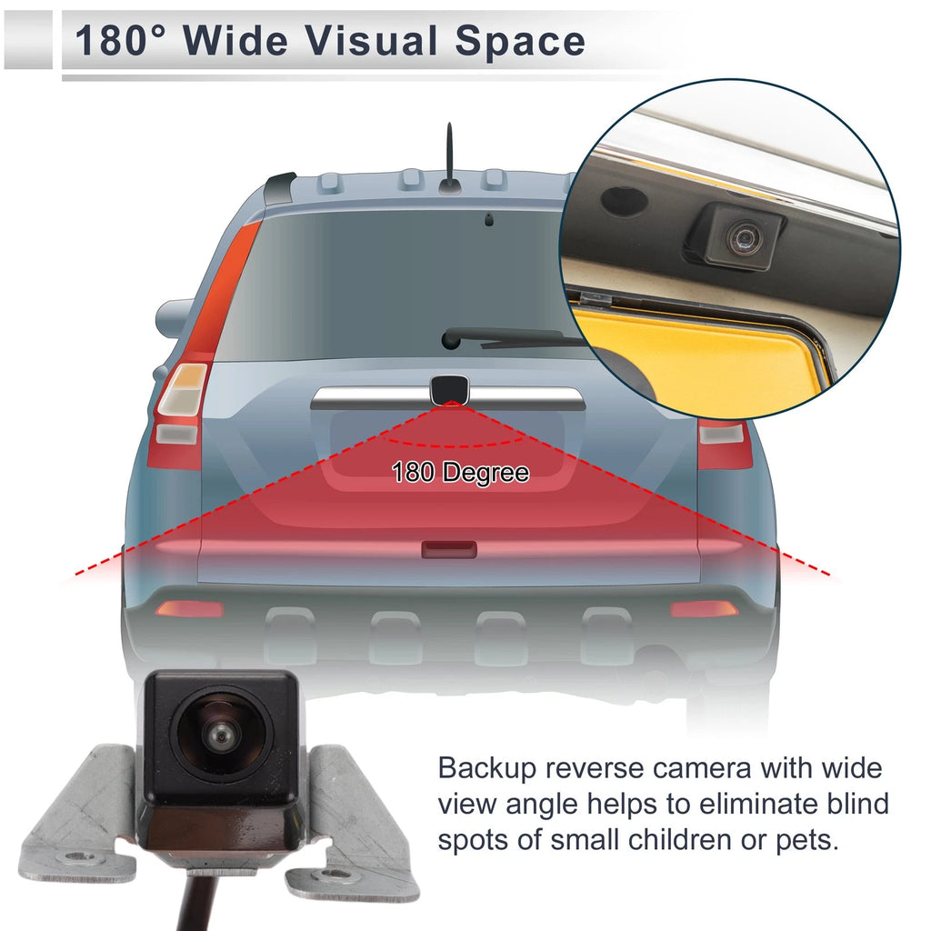 Rear View Camera Backup Reverse Camera 120-180 Degree for Hyundai Tucson IX35 (2009–2015)