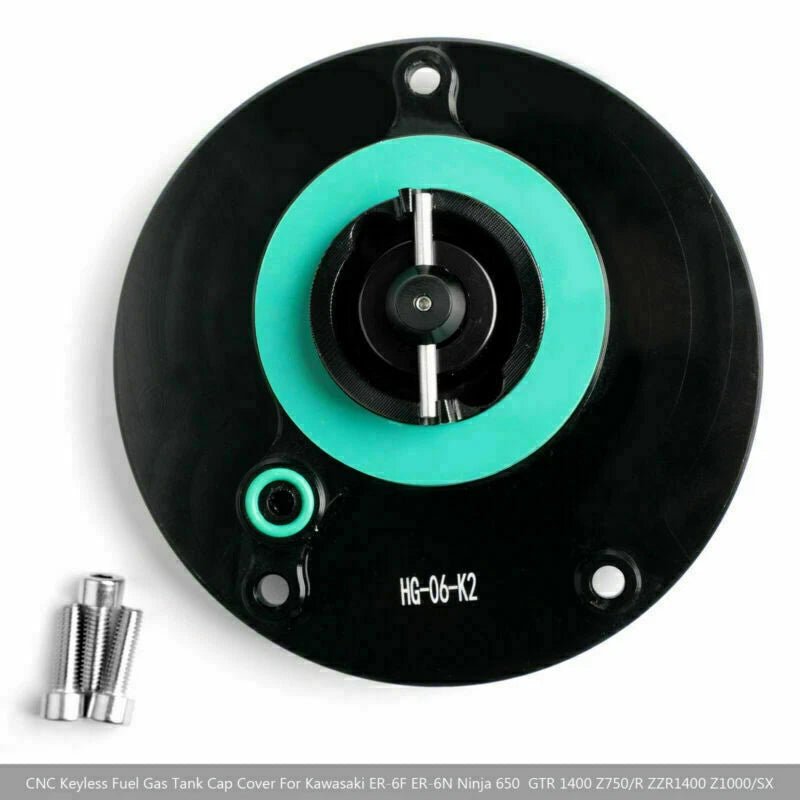 Keyless Fuel Cover Gas Tank Cap for Kawasaki Versys 1000, GTR 1400 (2010–2018)