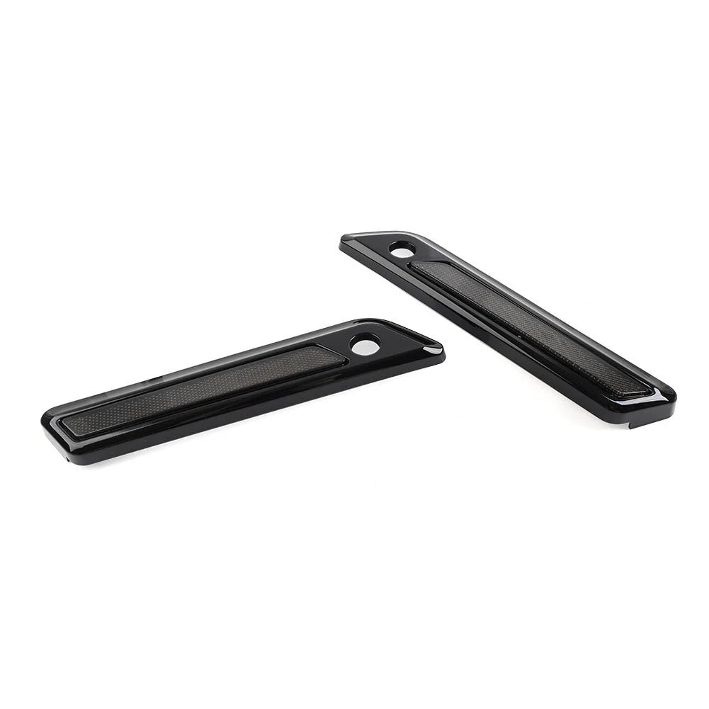 Saddle Bag Hinge Latch Covers for Harley Touring Electra Glide Road King (2014–up)