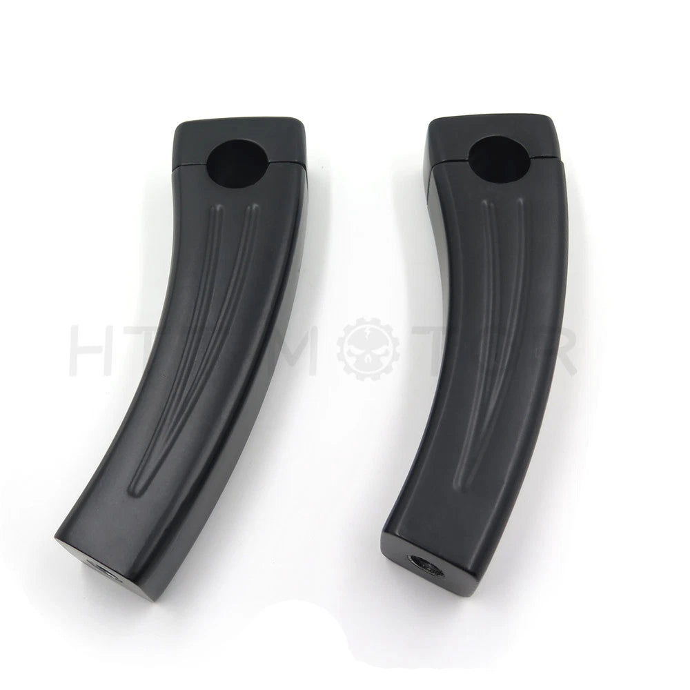 5.5" Black Motorcycle Cruiser Handlebar Pullback Risers for 7/8" Bar