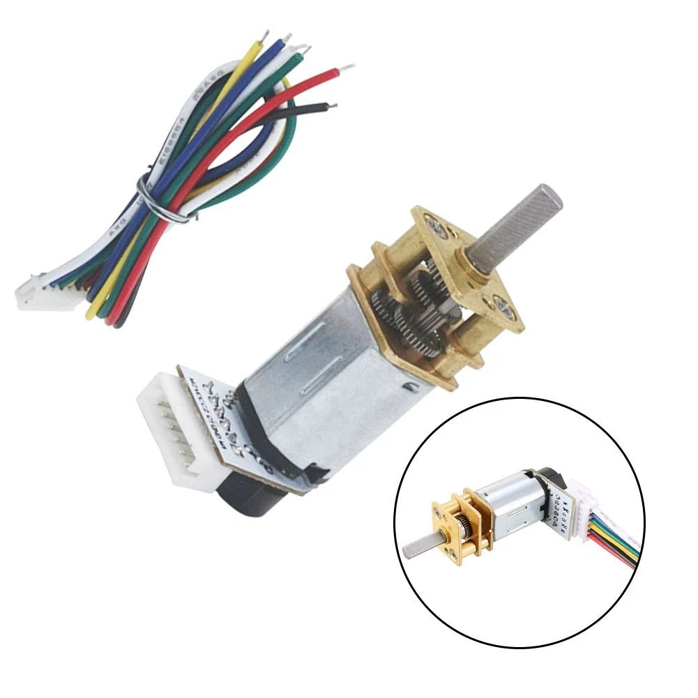 N20 Metal Casing DC Motors with Encoders for GA12 Systems