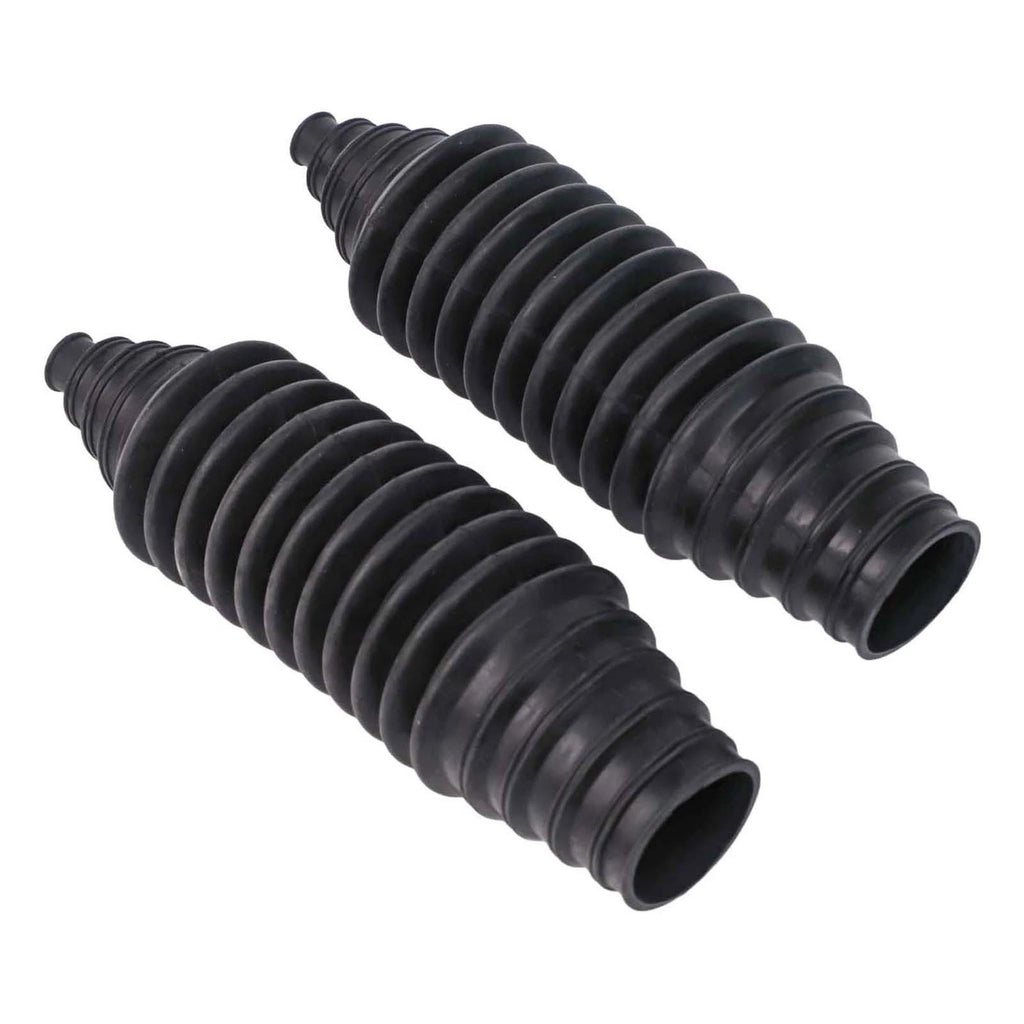 2X Black Silicone Boot Kit for Inner Tie Rods