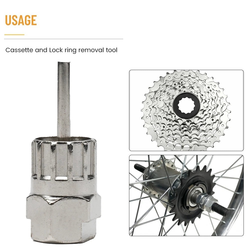 Cassette Removal Tool for Specific Cassette Lock Ring Remover