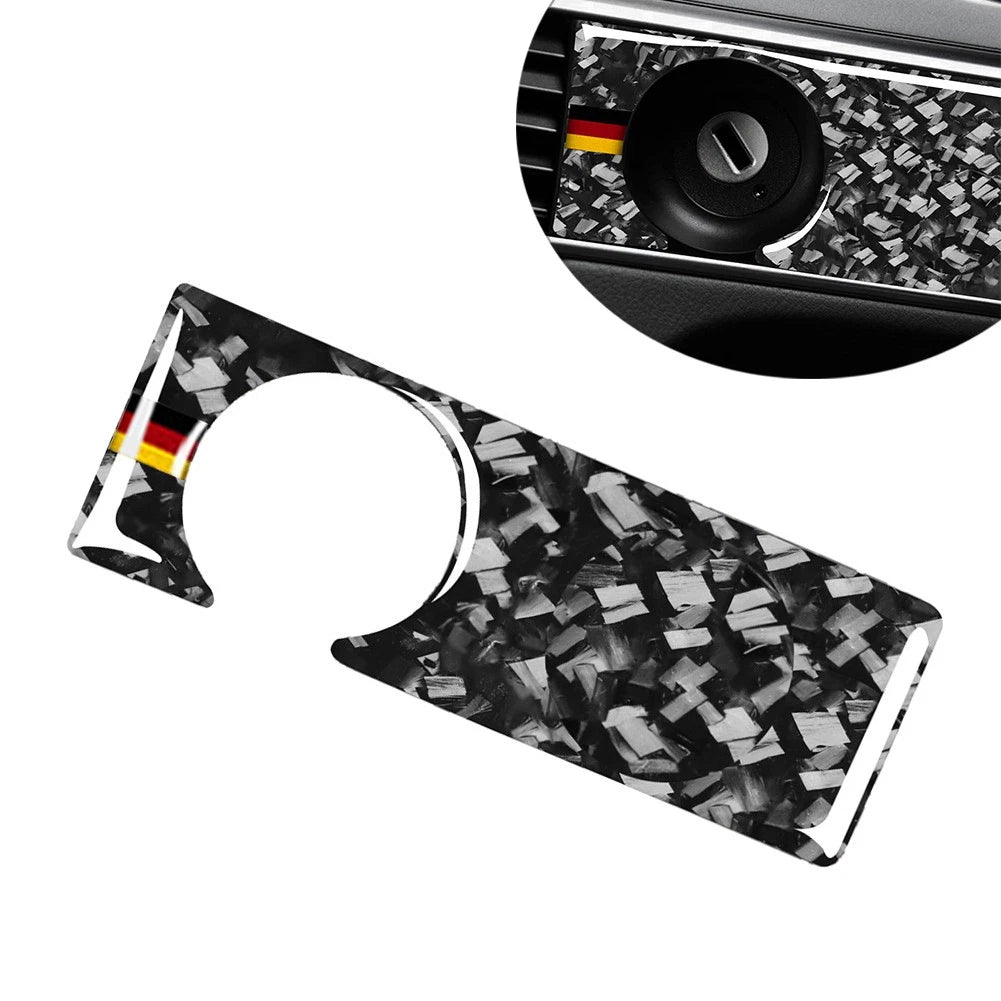 1X Ignition Switch Key Hole Panel Cover Trim for Audi A6 S6 C6 (2005–2011)