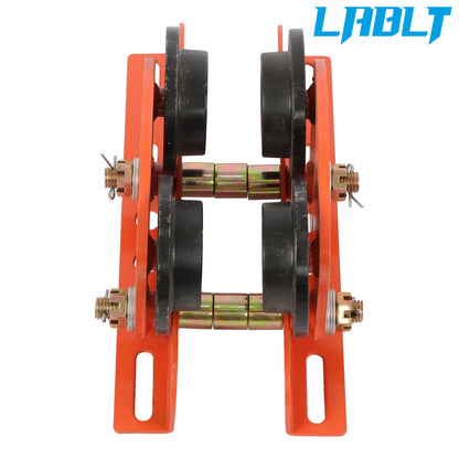 Electric Hoist Manual Trolley for I-Beam 2.68" - 4.33" (2200lbs/1Ton)